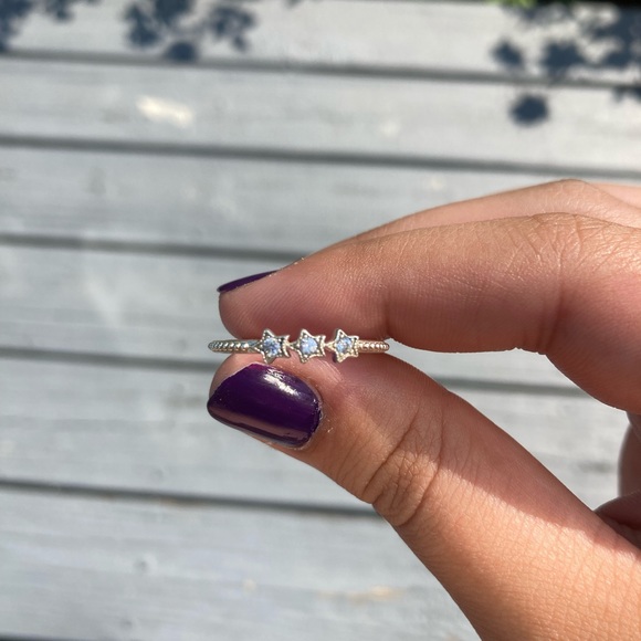 Pandora Silver Star Ring - Picture 3 of 8